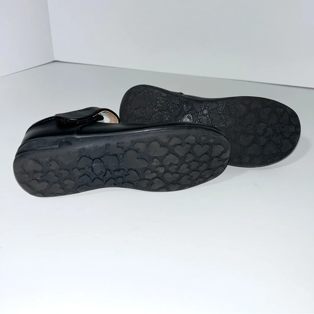 Amtidy Girls Black Mary‎ Jane Shoes Sz. 12-12.5